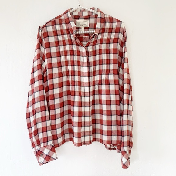 CURRENT/ELLIOTT The Lucy Tuck Blouse - Picture 7 of 16